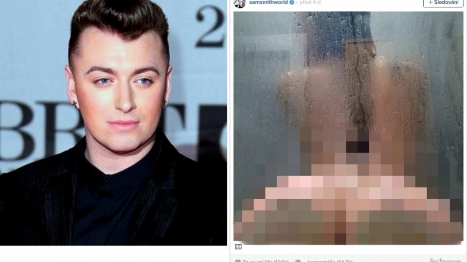 Sam Smith vystavil sexy zadeček na svých sociálních sítích